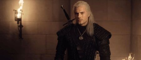 Henry as Geralt of Rivia